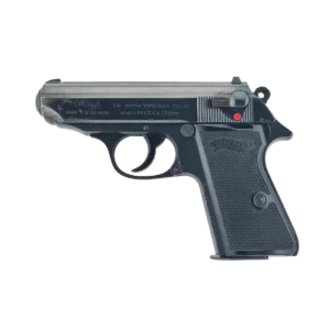 Pistolet Walther PPK/S (7,65 mm Browning), widok z lewej strony
