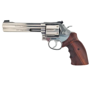 Rewolwer Smith & Wesson 686-4 - .357 Magnum, widok z lewej strony