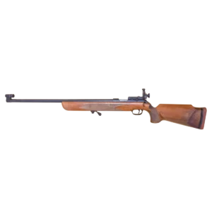Karabin Walther KKM - .22 LR, widok z lewej strony