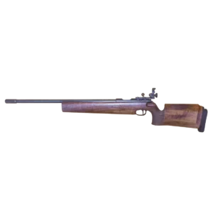 Karabin Walther KKM - .22 LR, widok z lewej strony