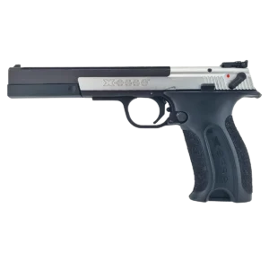 Pistolet Hämmerli X-esse .22 LR, widok z lewej strony