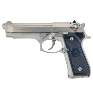 Pistolet Beretta 92FS Inox - 9x19 mm, widok z lewej strony