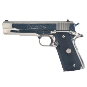 Pistolet Colt MK IV Series 80 Government Model - .45 ACP, widok z lewej strony