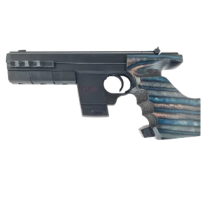 Pistolet Hämmerli 280 - .22 LR, widok z lewej strony