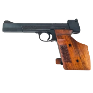 Pistolet Hämmerli 208 .22 LR, widok z lewej strony