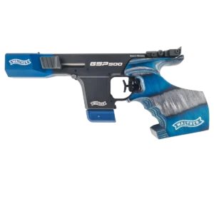 Pistolet Walther GSP 500 - .22 LR, widok z lewej strony