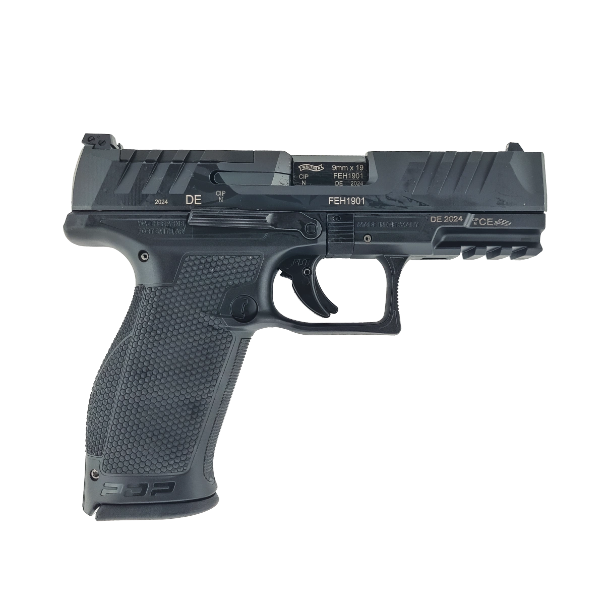 Pistolet Walther PDP FS 4" OR BLACK - 9x19 mm, widok z prawej strony